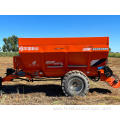 Large dry wet manure spreader